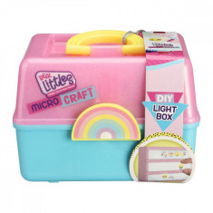 Cutie cu mini surprize pentru creatie, Real Littles, S6, Light Box