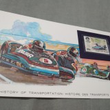 Cumpara ieftin CARD SUVENIR CU TMBRU NESTAMPILAT /E MAI MARE CA CP/ ISLE OF MAN