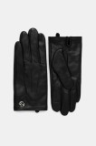 Karl Lagerfeld Jeans manusi de piele culoarea negru, A4W33092