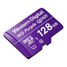 Card MicroSD 128GB, seria Purple Ultra Endurance - Western Digital WDD128G1P0C foto
