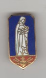 bnk ins Franta - Insigna religioasa - Maica Domnului cu Pruncul - Penin Lyon