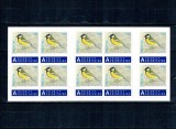 Elvetia 2007 - Păsări, carnet timbre autocolant neuzate