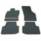 Covorase Cauciuc Auto Dedicate Seat Leon (2012-2020) Petex Germania, Negre, Impermeabile