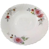 Set 6 Farfurii Adanci Opal Alb Flori Cok Julia 22cm 161-0005 CNN49193