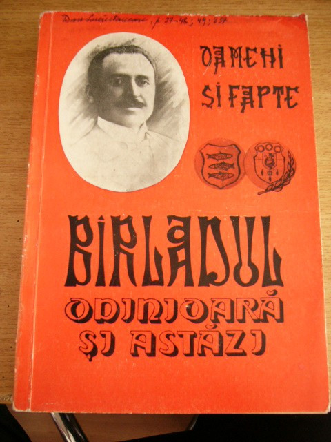 myh 48s - R Boteanu - Birladul odinioara si astazi - Oameni si fapte - Birlad