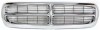 Grila radiator Dodge Dakota, 01.1997-12.2004 Dodge Durango 01.1997-01.2004, crom/negru, 55056092, 316005