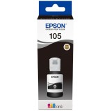 Cartus Cerneala Epson 105 EcoTank, Black, 140ml, Pigment, C13T00Q140, Compatibil L7160, L7180, ET-7750, ET-7700