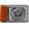 Far Fiat Panda (141a), 1986-12.2002, partea Dreapta, cu lucas galben; H4/R2+P21W; electric; fara motor, TYC