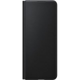 Husa de protectie Samsung Leather Flip Cover pentru Galaxy Z Fold3, Negru