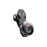 Cumpara ieftin Lentila Fisheye profesionala 195 Apexel APL-HB195, prindere filet 17mm, super fisheye 0.2X full frame Wide angle, cu clip universal