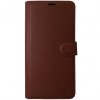 Husa tip carte cu stand Techsuit, aspect piele maro, pentru Samsung Galaxy S23 Ultra 5G