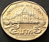 Moneda 5 BAHT - THAILANDA, anul 2001 *cod 1794 A - Rama IX, Asia