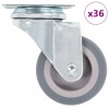 Roti pivotante, 36 buc., 50 mm
