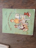 Azi Ne Jucam Maine Muncim, 1954, Ilustratii Iurie Darie &amp; E. Arno, Carte Copii, Povesti Ilustrate