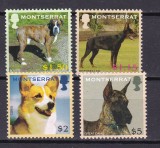 Montserrat 2006 fauna caini MI 1330-1333 MNH, Nestampilat