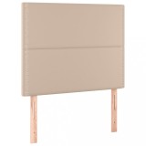 Cumpara ieftin Tablii de pat 2 buc, cappuccino 90x5x78/88 cm piele ecologica