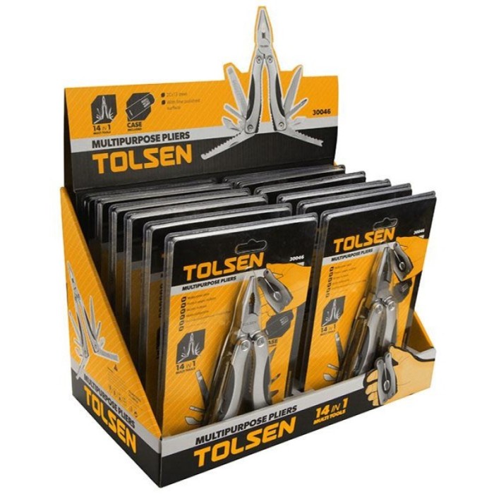 Cleste multifunctional Tolsen, 102 x 46 x 23 mm, otel Cleste multifunctional Tolsen, 102 x 46 x 23 mm, otel