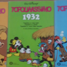 TOPOLINISSIMO 1930-1931-1932 - WALT DISNEY - BENZI DESENATE ITALIANA