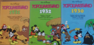 TOPOLINISSIMO 1930-1931-1932 - WALT DISNEY - BENZI DESENATE ITALIANA foto