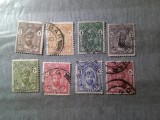 Serie mica Zanzibar 1926 ocupatie britanica Sultan Chali Fabin Harub 8 valori stampilate, Stampilat