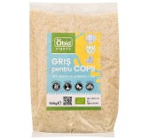 Gris Copii din Spelta si Einkorn Bio Obio 500gr