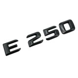 Emblema E 250 Negru, pentru spate portbagaj Mercedes, Mercedes-benz