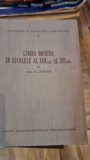 Limba romana in secolele al XIII-lea-al XIV-lea - Al. Rosetti