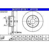 Disc frana ATE 24.0111-0119.1