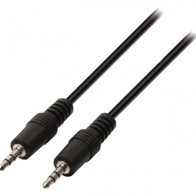 Cablu audio Jack Stereo 3.5 mm tata - Jack Stereo 3.5 mm tata 1.5m VALUELINE foto