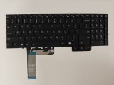 Tastatura Laptop, Lenovo, Legion Pro 7 16IRX9 Type 83FD, iluminata, conector 4 pini, neagra, layout US