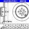 ATE 24.0109-0139.1 Disc frana