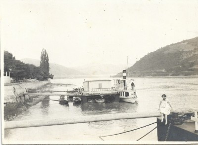 P2203N Navă la Orșova, 1927 foto