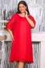 Rochie din Voal Karola Rosu - 56Marimea, Yves