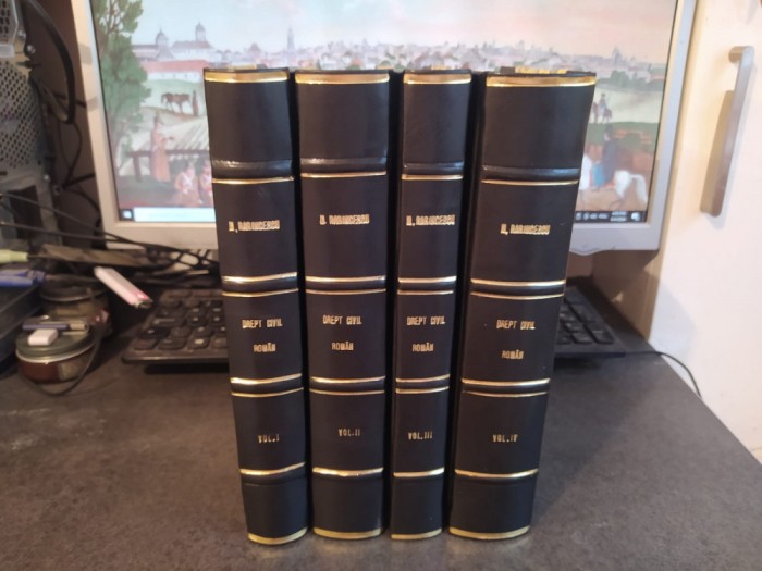 Mihai Rarincescu, Curs elementar de drept civil, vol. 1-4, Buc. 1936-1948, 159