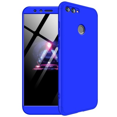 Husa HUAWEI Honor 7X - 360 Grade Luxury Colorful TSS, Albastru foto