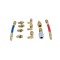 Set de 11 adaptoare pentru aerul conditionat, R12-R134A, Satra