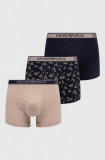 Cumpara ieftin Emporio Armani Underwear boxeri 3-pack barbati, culoarea bej