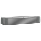 Cumpara ieftin Strat inaltat gradina 249x100x36 cm otel galvanizat