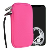 Husa universala pentru telefon, XL - 6.8&quot;, Neopren, Roz, 46188.4.77