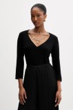Silvian Heach pulover SANKE culoarea negru, light, GPA25128MA