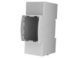 Carcasă pentru șină DIN gri 90,5mm x 36,3mm x 62mm