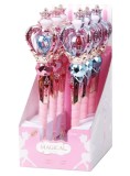 Sea&amp;sun Flashing Magic Stick W. Light Music 6pcs Display (8896a)