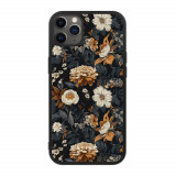 Husa iPhone 12 Pro - Skino Rusty Flowers, textura flori