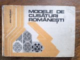 Modele de cusaturi romanesti - Ana Pintilescu / R7P1F, Alta editura