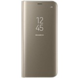 Husa Clearview Huawei P30 gold, Auriu