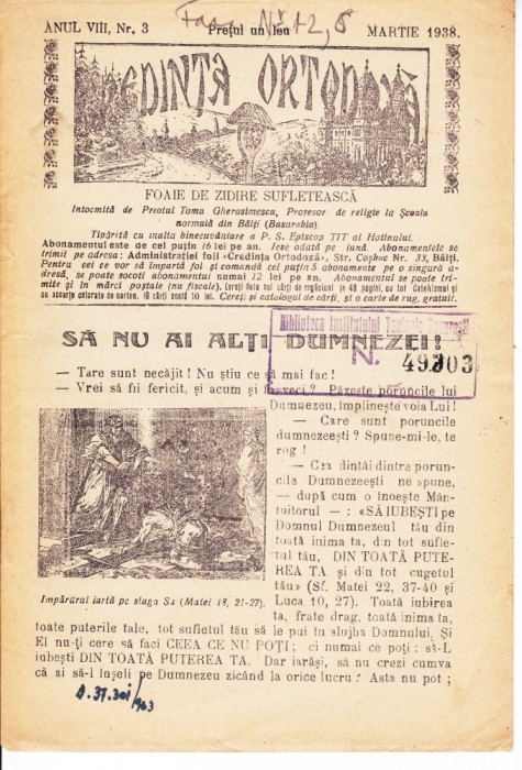 AS- Credinta Ortodoxa, nr 3