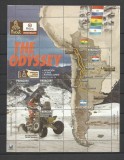 PARAGUAY 2016 RALIUL PARIS DAKAR MOTOCICLETE HARTI STEAGURI