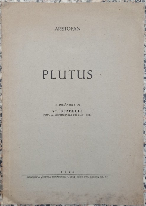Plutus - Aristofan// 1944