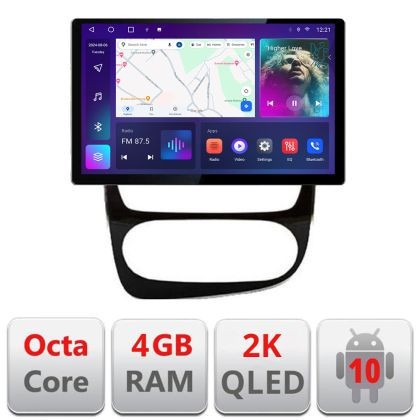 Navigatie dedicata Renault Clio 4 V2 N-468 Edonav ecran 13&quot; 2K 8 si 128 Android Waze USB Navigatie 4G 360 Toslink Youtube Radio KI CarStore Technology