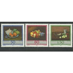 Liechtenstein 1990 - picturi, serie neuzata